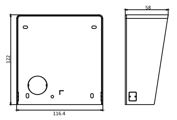 OBUDOWA NATYNKOWA DS-KABD8003-RS1 Hikvision-1328637