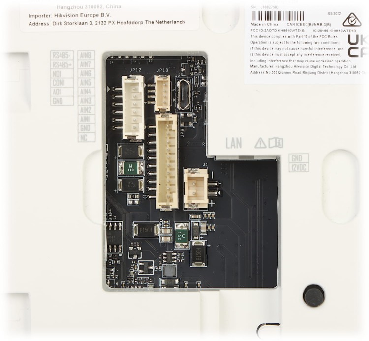 PANEL WEWNĘTRZNY Wi-Fi / IP DS-KH9510-WTE1(B) Hikvision-1360725