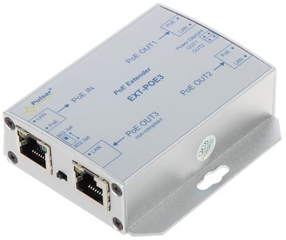 EXTENDER ETHERNET+PoE EXT-POE3 PULSAR-1338286