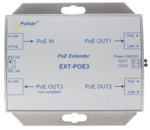 EXTENDER ETHERNET+PoE EXT-POE3 PULSAR-1338284