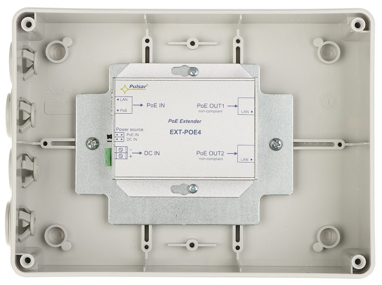EXTENDER   EXT-POE4H W OBUDOWIE HERMETYCZNEJ PULSAR-1325879