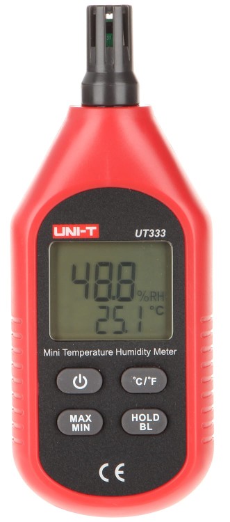 MIERNIK TEMPERATURY I WILGOTNOŚCI UT-333 UNI-T-1332537