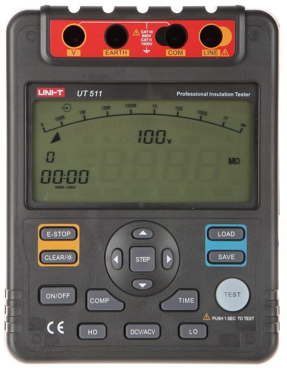 MIERNIK REZYSTANCJI IZOLACJI UT-511 UNI-T-1333204