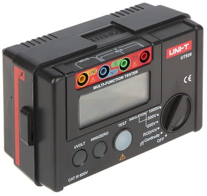 MIERNIK REZYSTANCJI IZOLACJI + TESTER RCD UT-526 UNI-T-1332564