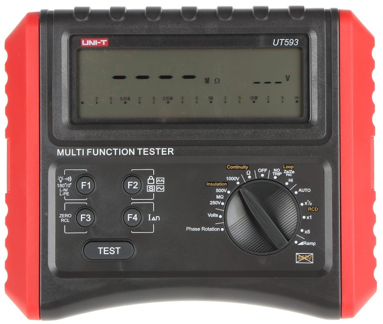 WIELOFUNKCYJNY MIERNIK INSTALACJI ELEKTRYCZNYCH UT-593 UNI-T-1332498