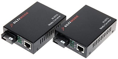 MEDIA KONWERTER JEDNOMODOWY KOMPLET TXRX M-207G ULTIMODE-1348471