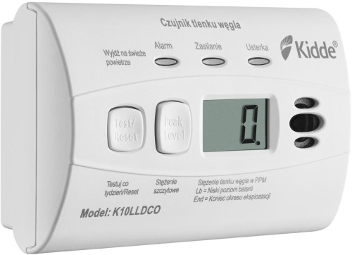 Czujnik czadu z wyświetlaczem Kidde K10LLDCO-1501002