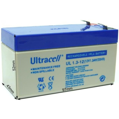 Akumulator AGM ULTRACELL UL 12V 1.3Ah-1515891