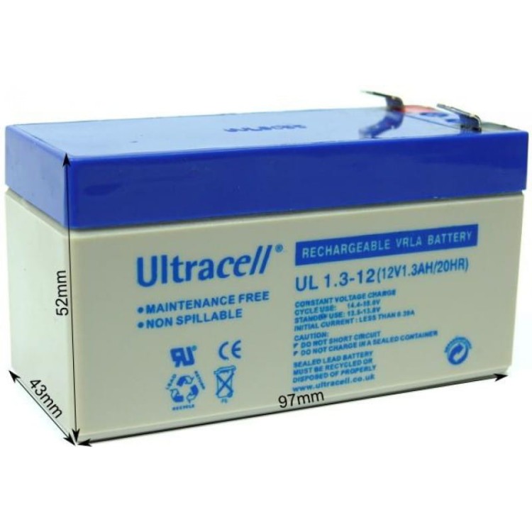 Akumulator AGM ULTRACELL UL 12V 1.3Ah-1515891
