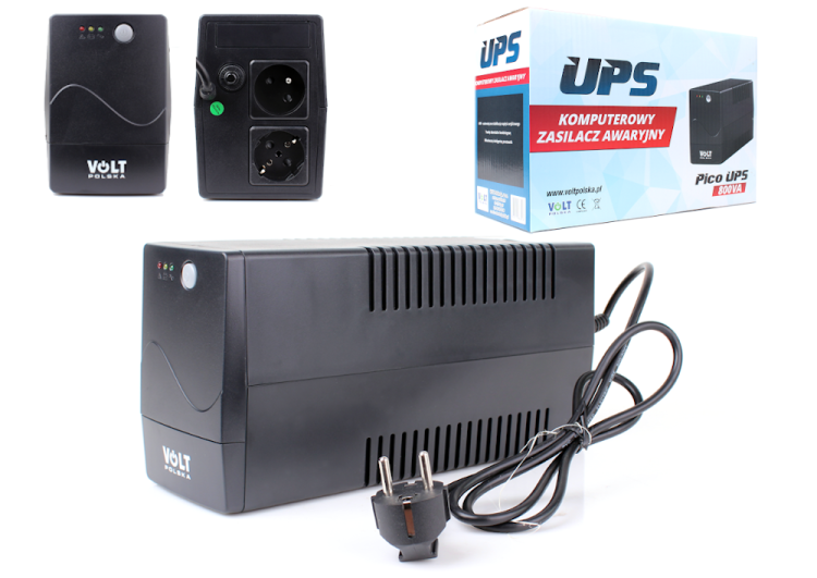 UPS ZASILACZ AWARYJNY VOLT POLSKA PICO 800VA 480W-1512104