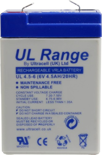Akumulator AGM ULTRACELL UL 6V 4.5Ah-1515927
