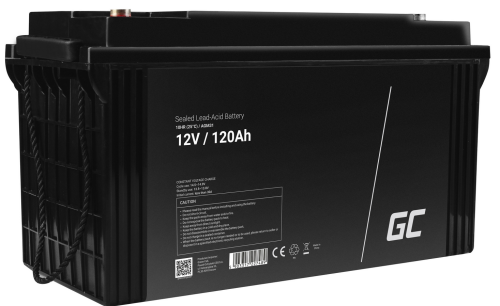 AKUMULATOR AGM Green Cell VRLA 12V 120Ah-1504699