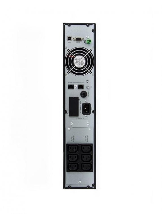 UPS ZASILACZ AWARYJNY Green Cell 1000VA 900W DO SZAFY RACK RTII Z WYŚWIETLACZEM LCD-1502655