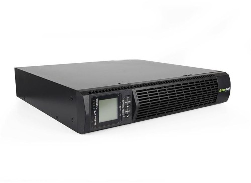 UPS ZASILACZ AWARYJNY Green Cell 1000VA 900W DO SZAFY RACK RTII Z WYŚWIETLACZEM LCD-1502652