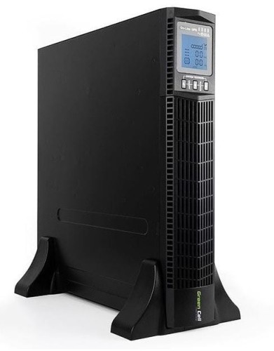 UPS ZASILACZ AWARYJNY Green Cell 3000VA 2700W DO SZAFY RACK RTII Z WYŚWIETLACZEM LCD UPS15-1502641