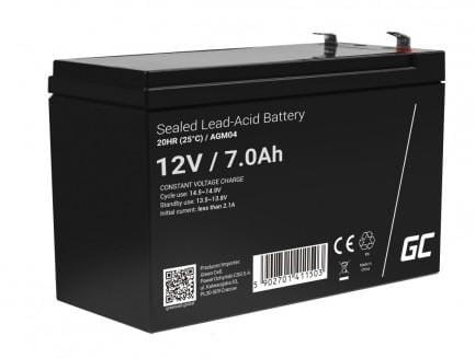 AKUMULATOR AGM Green Cell VRLA 12V 7Ah-1498406