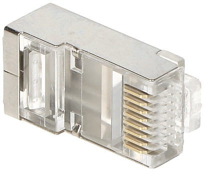 WTYK MODULARNY EKRANOWANY RJ45T/6-EKRAN*P100 TYP EZ-1518111