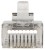 WTYK MODULARNY EKRANOWANY RJ45T/6-EKRAN*P100 TYP EZ-1518112