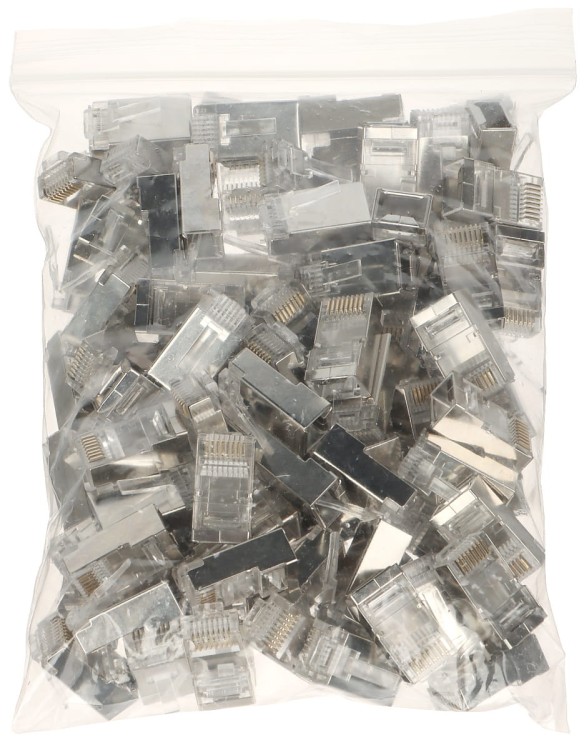 WTYK MODULARNY EKRANOWANY RJ45T-EKRAN*P100 TYP EZ-1518110