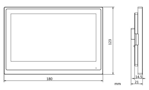 PANEL WEWNĘTRZNY Wi-Fi / IP DS-KH6351-WTE1 Hikvision-1545851