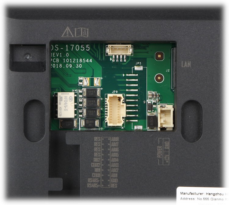 ZESTAW WIDEODOMOFONOWY DS-KIS604-S(C) Hikvision-1545948