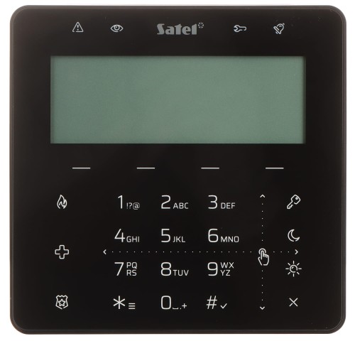 KLAWIATURA SENSORYCZNA DO CENTRALI ALARMOWEJ INT-KSG2R-B SATEL-1551495