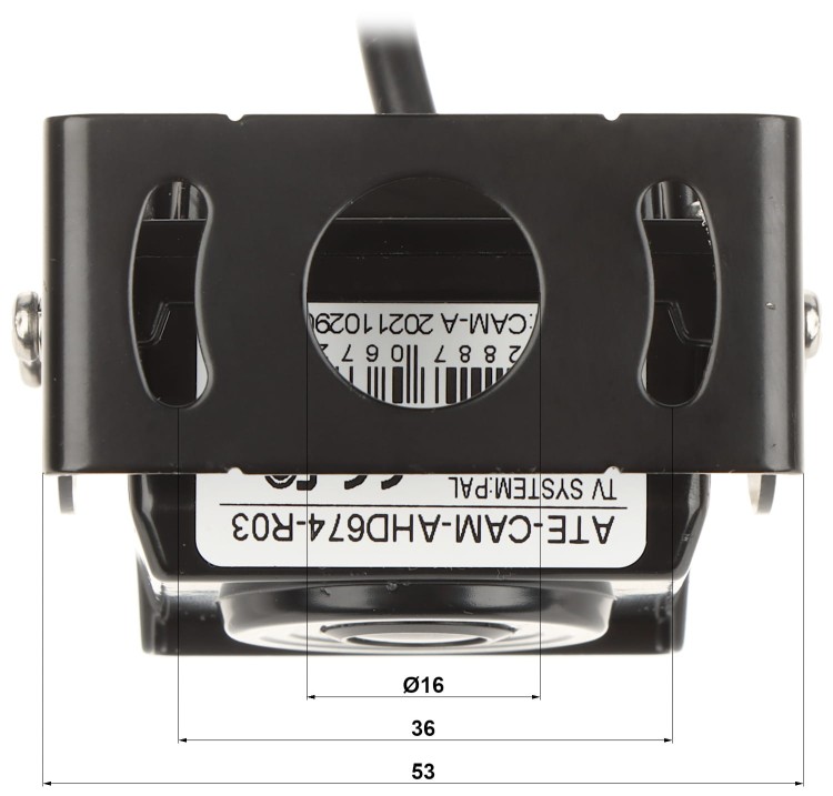 MOBILNA KAMERA AHD ATE-CAM-AHD674-R03 - 1080p 2.8mm AUTONE-1322700