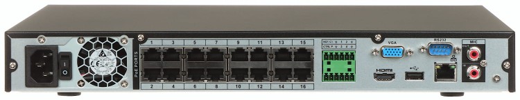 REJESTRATOR IP NVR4216-16P-EI 16 KANAŁÓW, 16 PoE WizSense DAHUA-1547988