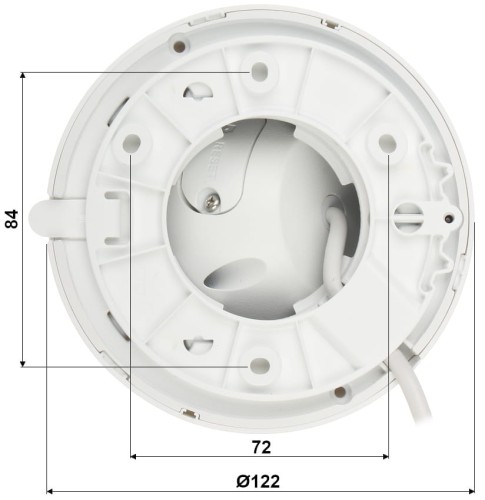 KAMERA IP IPC-HDW5442TM-ASE-0280B-S3 WizMind S - 4Mpx 2.8mm DAHUA-1568524