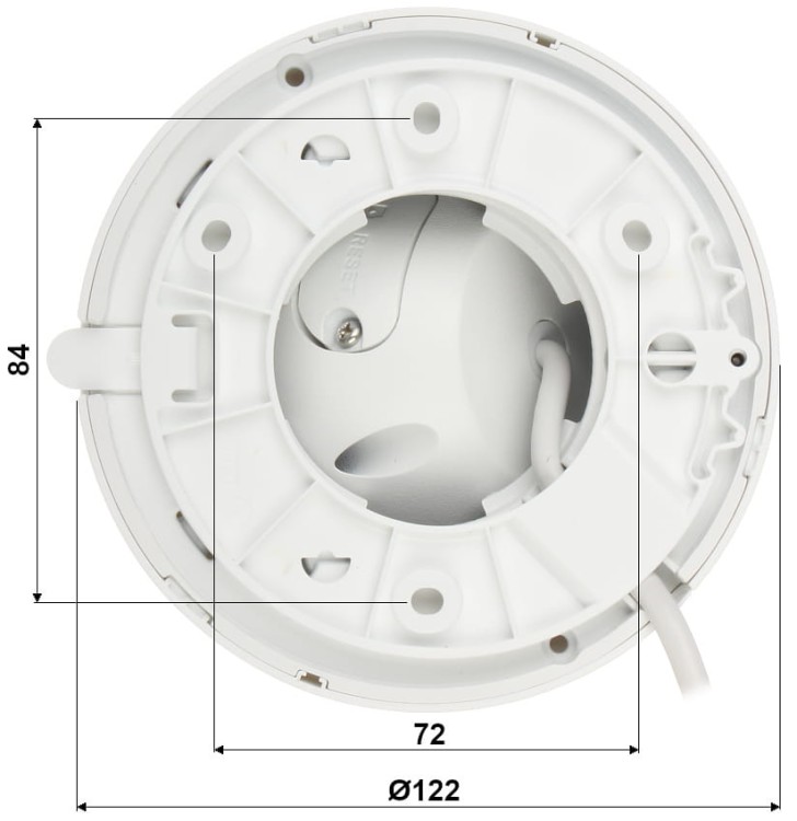 KAMERA IP IPC-HDW5442TM-ASE-0280B-S3 WizMind S - 4Mpx 2.8mm DAHUA-1568524