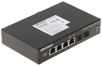 SWITCH POE DS-3T0506HP-E/HS 4-PORTOWY SFP Hikvision-1580307