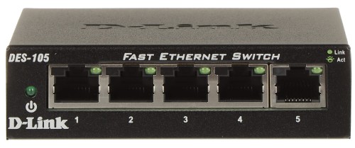 5-port 10/100 Metal Housing Desktop Switch-1327477