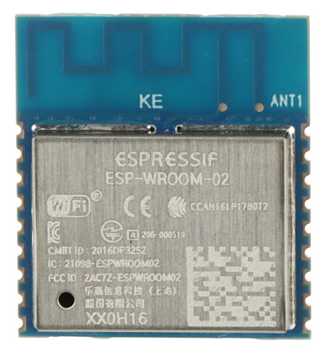 MODUŁ WI-FI ESP-WROOM-02 ESP8266EX Espressif-1612469