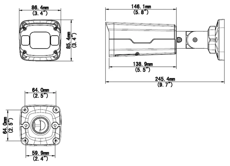 KAMERA WANDALOODPORNA IP IPC2328SB-DZK-I0 - 8.3Mpx 2.8... 12mm - MOTOZOOM UNIVIEW-1568598