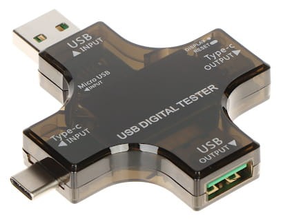 WIELOFUNKCYJNY TESTER USB SP-UT01 Spacetronik-1582381
