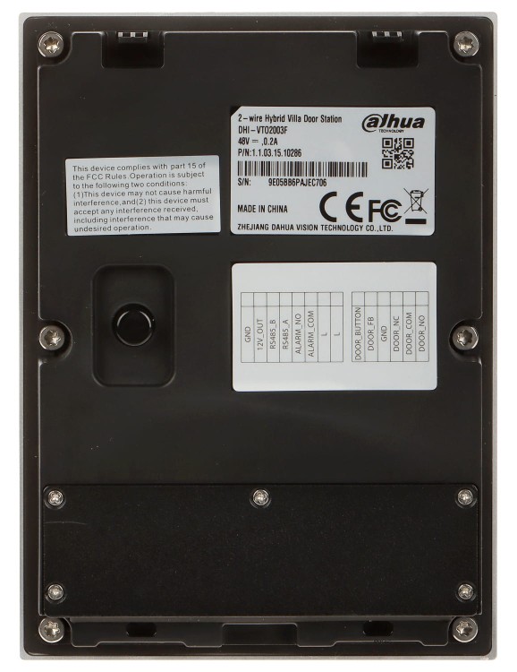 ZESTAW WIDEODOMOFONOWY KTX01(F) Wi-Fi / 2-Wire DAHUA-1623907