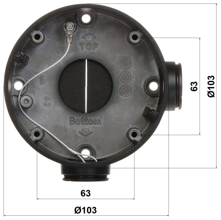 UCHWYT KAMERY DS-1260ZJ-BLACK Hikvision-1650679