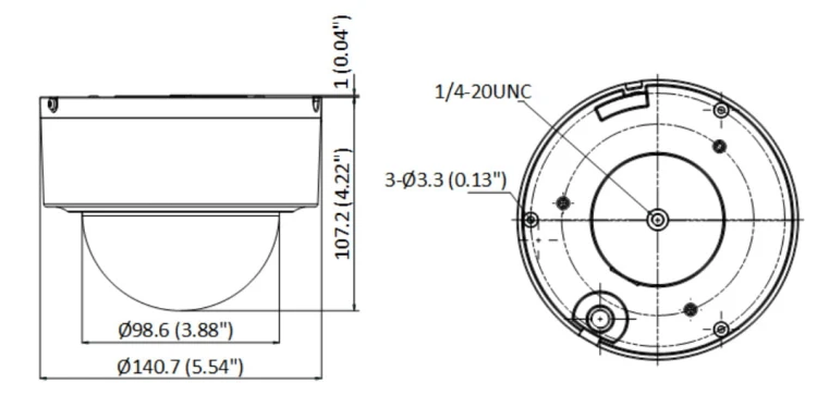 KAMERA IP SZYBKOOBROTOWA ZEWNĘTRZNA DS-2DE3404W-DE(T5) - 3.7Mpx 2.8- 12mm MOTOZOOM Hikvision-1650532