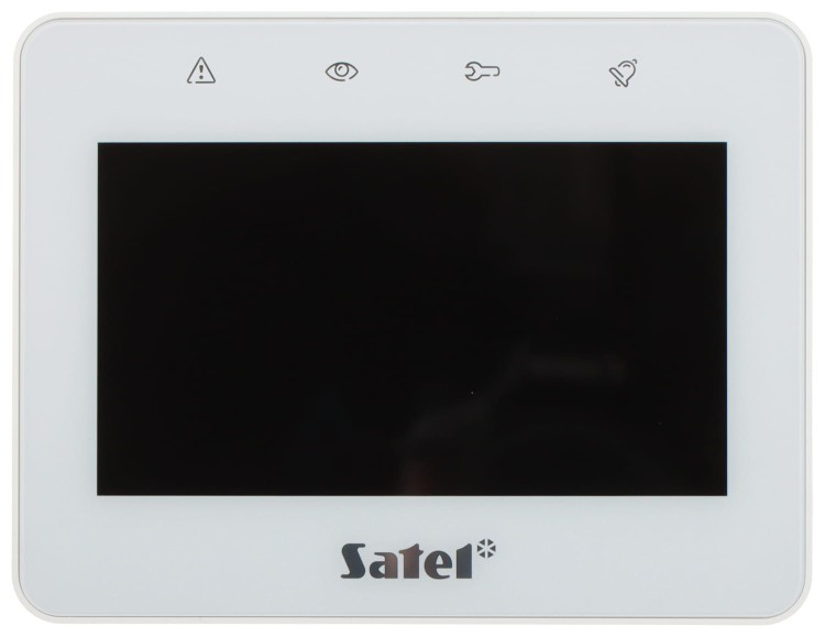 KLAWIATURA GRAFICZNA DO CENTRALI ALARMOWEJ INT-TSG2R-W SATEL-1672715