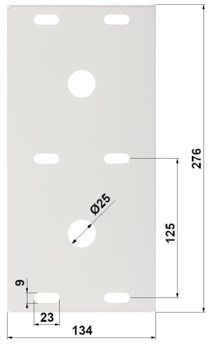 BLACHA MONTAŻOWA BM-130X280/ECO-1623340