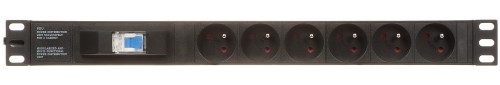 LISTWA ZASILAJĄCA PD-6/R-1P 1.8m-1623547
