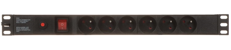 LISTWA ZASILAJĄCA PD-6/R-OP-1623551