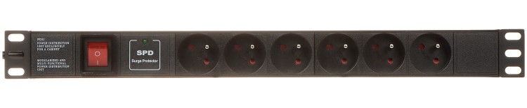 LISTWA ZASILAJĄCA PD-6/R-SPD-1L-1623555