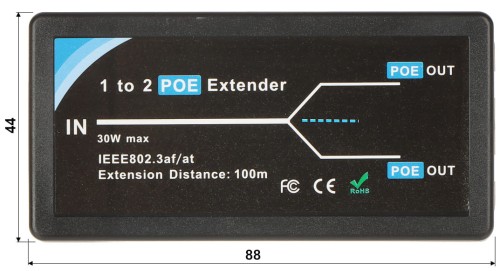 SWITCH POE / EXTENDER PFT1320 3-PORTOWY-1320388