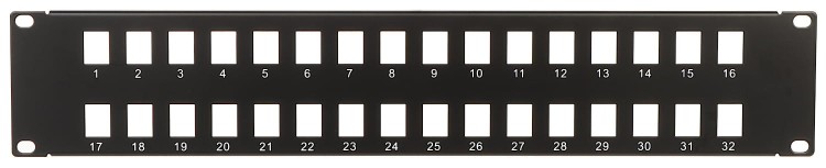 PATCH PANEL KEYSTONE PP-32/FX/2U-1579392