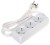 LISTWA ZASILAJĄCA PR-1.5M-3G/W (3 GNIAZDA) 1.3m-1568105