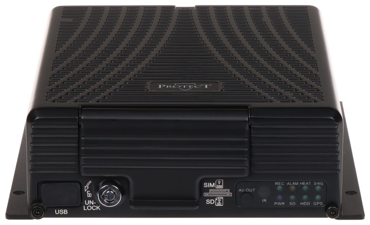 REJESTRATOR MOBILNY AHD, PAL, IP PROTECT-207 4 KANAŁY-1648293