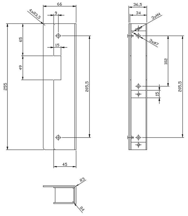KASETA Z SZYLDEM R3-KAS.US-C/BLACK-1567819