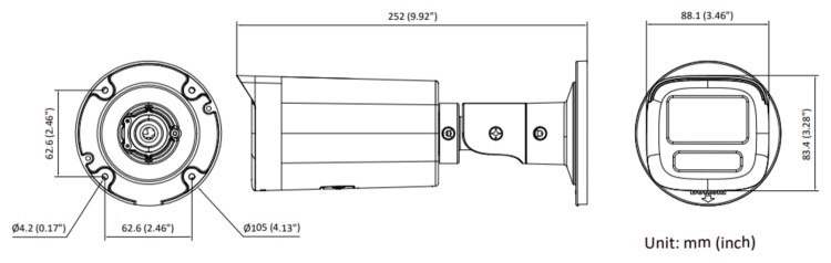KAMERA IP DS-2CD1623G2-LIZU(2.8-12MM)PL Smart Hybrid Light - 1080p - MOTOZOOM Hikvision-1688051