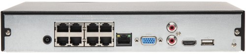 REJESTRATOR IP NVR2108HS-8P-4KS3 8 KANAŁÓW, 8 PoE DAHUA-1669480